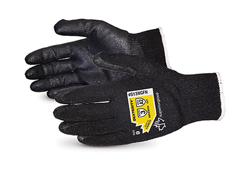 S13NGFN Superior Glove® Dexterity® High Abrasion and Cut Resistant Work Glove with Foam Nitrile Palm